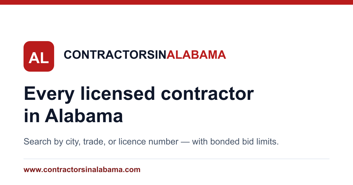 Licensed Contractors in Dothan, Alabama — Page 3 | Alabama Contractors ...